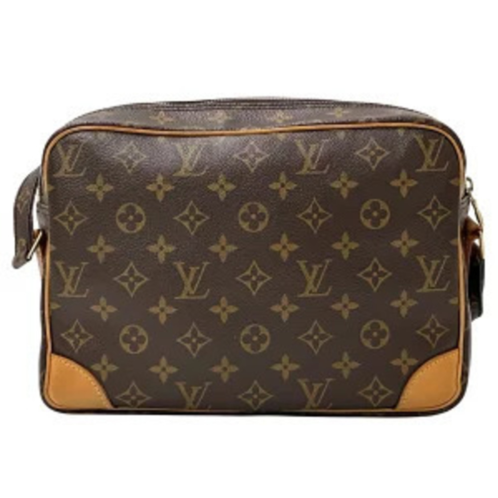Louis Vuitton Shoulder Bag Nile Messenger Crossbody Monogram Brown
